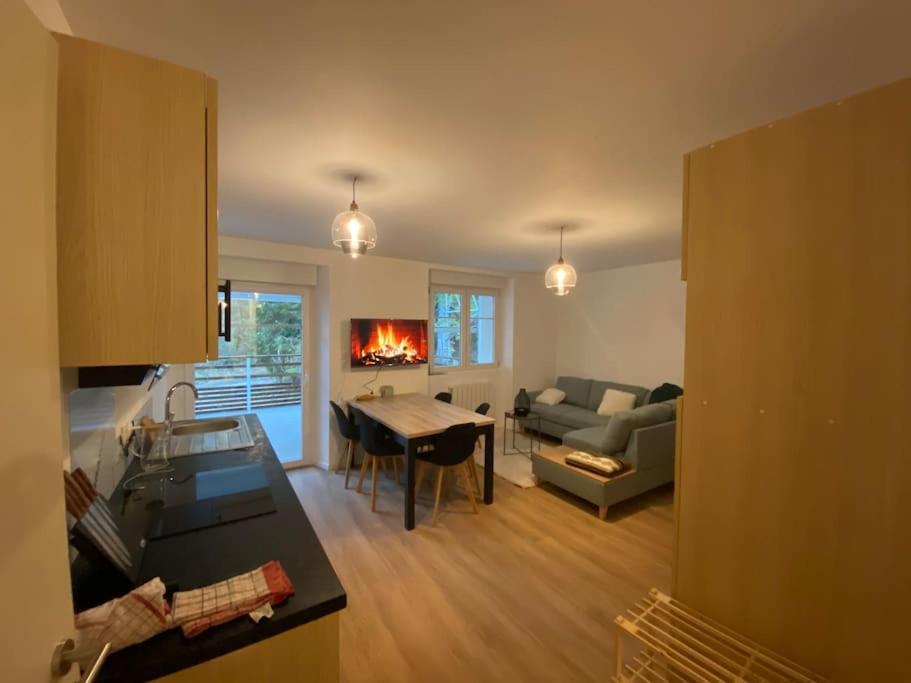 Appartement Chaleureux Au Pied Des Pistes ออเบย์ ภายนอก รูปภาพ